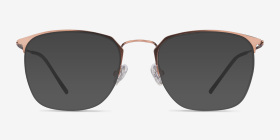 Urban Or rose Métal Montures de lunettes de vue d'EyeBuyDirect, with Tinted Lenses