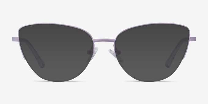 Star Lavender MetalEyeglass Frames from EyeBuyDirect, with Tinted Lenses
