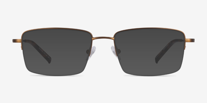 Process Bronze MetalEyeglass Frames from EyeBuyDirect, with Tinted Lenses