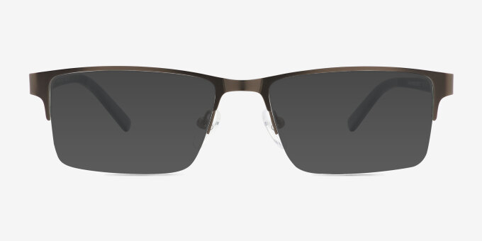 Sanders Brown AcetateEyeglass Frames from EyeBuyDirect, with Tinted Lenses