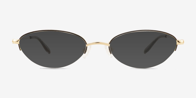 Vasquez Black Alternative MaterialsEyeglass Frames from EyeBuyDirect, with Tinted Lenses