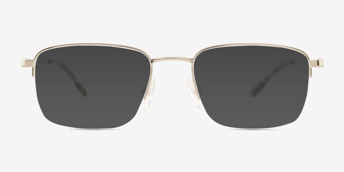 Eldridge Silver Alternative MaterialsEyeglass Frames from EyeBuyDirect, with Tinted Lenses