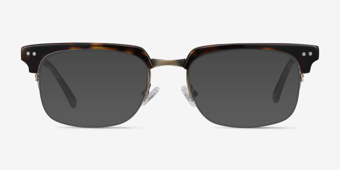 Kurma Tortoise Acetate, MetalEyeglass Frames from EyeBuyDirect, with Tinted Lenses