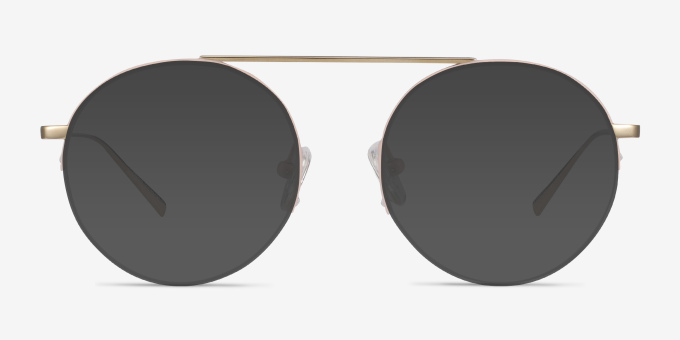 Origin Pink TitaniumEyeglass Frames from EyeBuyDirect, with Tinted Lenses
