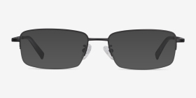 Remington Noir Titanium Montures de lunettes de vue d'EyeBuyDirect, with Tinted Lenses