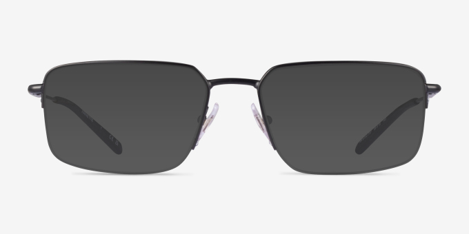 ARNETTE AN6152 Matte Black MetalEyeglass Frames from EyeBuyDirect, with Tinted Lenses