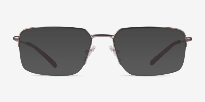 ARNETTE AN6152 Matte Gunmetal MetalEyeglass Frames from EyeBuyDirect, with Tinted Lenses