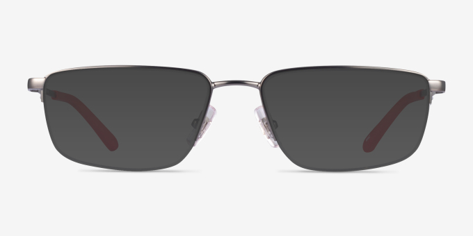 ARNETTE MIEZ Matte Gunmetal MetalEyeglass Frames from EyeBuyDirect, with Tinted Lenses