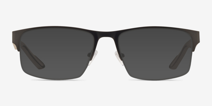 Armani Exchange AX1068 Matte Gunmetal MetalEyeglass Frames from EyeBuyDirect, with Tinted Lenses