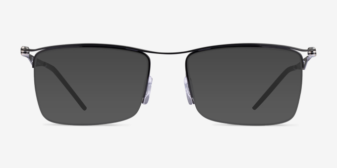 Ray-Ban RB7554 Black MetalEyeglass Frames from EyeBuyDirect, with Tinted Lenses