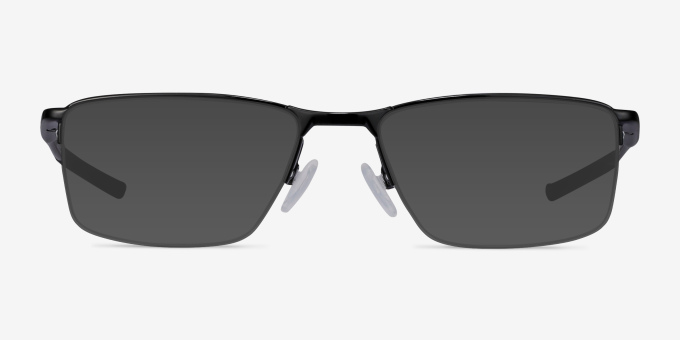 Oakley Socket 5.5 Polished Black MétalMontures de lunettes de vue d'EyeBuyDirect, Avec des Verres Teintés