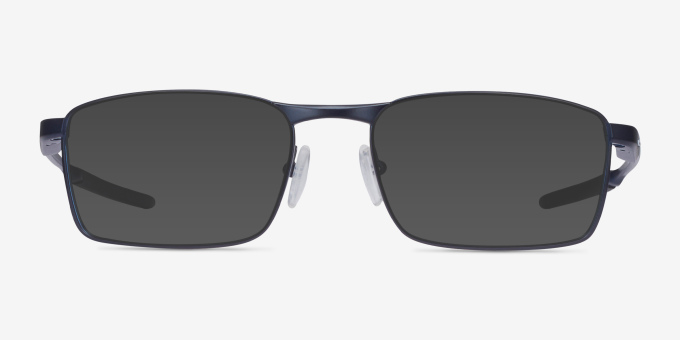 Oakley Fuller Matte Midnight MetalEyeglass Frames from EyeBuyDirect, with Tinted Lenses