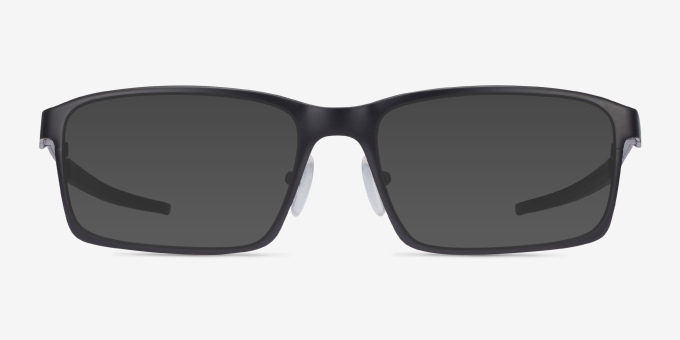 Oakley Base Plane Satin Black MetalEyeglass Frames from EyeBuyDirect, with Tinted Lenses