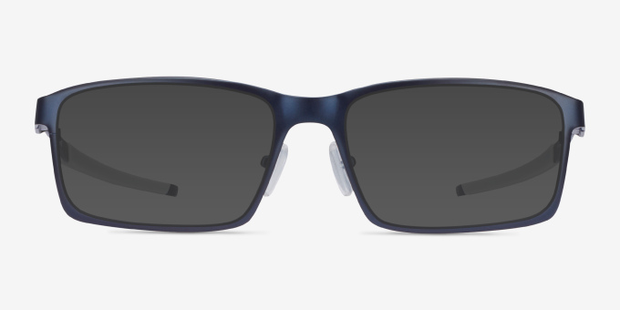 Oakley Base Plane Matte Midnight MetalEyeglass Frames from EyeBuyDirect, with Tinted Lenses