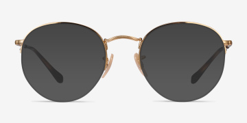 Ray-Ban RB3947V Round - Round Gold Frame Eyeglasses | Eyebuydirect