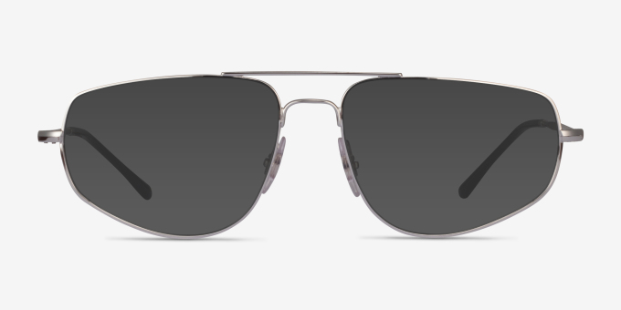Ray-Ban RB6455 Silver MetalEyeglass Frames from EyeBuyDirect, with Tinted Lenses