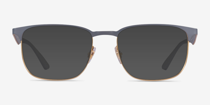 Ray-Ban RB6363 Light Purple Gold MetalEyeglass Frames from EyeBuyDirect, with Tinted Lenses
