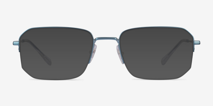 Ray-Ban RB6449 Blue MetalEyeglass Frames from EyeBuyDirect, with Tinted Lenses