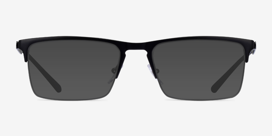 ARNETTE Tail - Browline Matte Black Frame Glasses For Men | Eyebuydirect