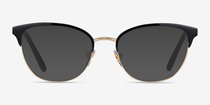Vogue Eyewear VO4088 Black Gold MétalMontures de lunettes de vue d'EyeBuyDirect, Avec des Verres Teintés