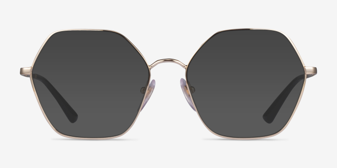 Vogue Eyewear VO4226 Pale Gold MetalEyeglass Frames from EyeBuyDirect, with Tinted Lenses