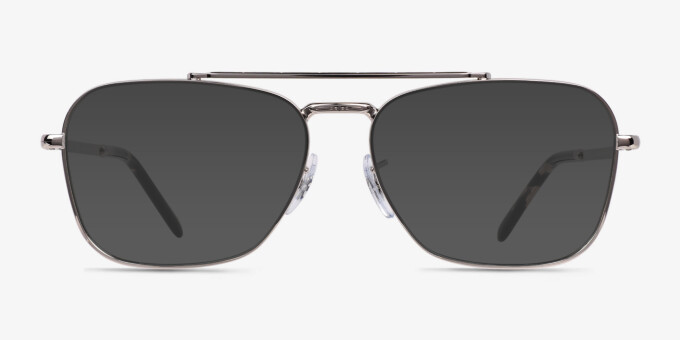 Ray-Ban RB3636V Silver MetalEyeglass Frames from EyeBuyDirect, with Tinted Lenses