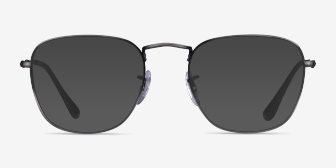 Ray-Ban RB3857V Frank Antique Gunmetal MetalEyeglass Frames from EyeBuyDirect, with Tinted Lenses