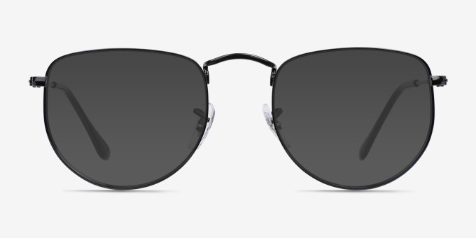 Ray-Ban RB3958V Elon Black MetalEyeglass Frames from EyeBuyDirect, with Tinted Lenses