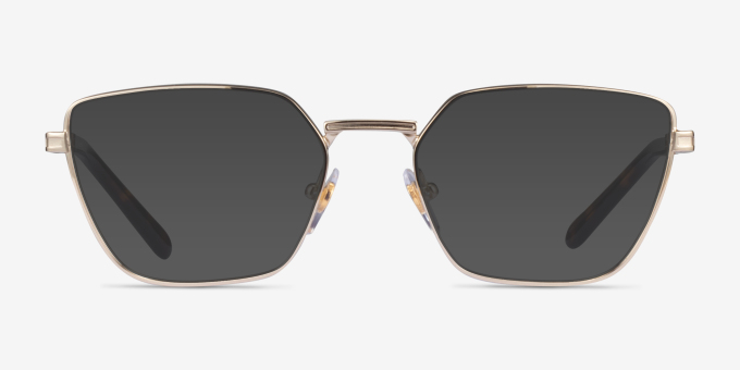 Vogue Eyewear VO4244 Pale Gold MetalEyeglass Frames from EyeBuyDirect, with Tinted Lenses