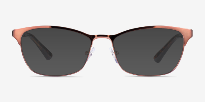 Vogue Eyewear VO3987B Brown MetalEyeglass Frames from EyeBuyDirect, with Tinted Lenses