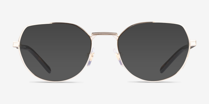 Vogue Eyewear VO4243 Pale Gold MetalEyeglass Frames from EyeBuyDirect, with Tinted Lenses