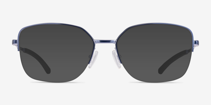 Oakley Moonglow Satin Blue MetalEyeglass Frames from EyeBuyDirect, with Tinted Lenses