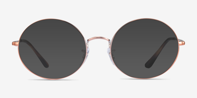 Ray-Ban RB1970V Copper MetalEyeglass Frames from EyeBuyDirect, with Tinted Lenses