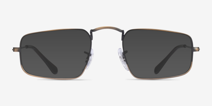 Ray-Ban RB3957V Julie Antique Gold MetalEyeglass Frames from EyeBuyDirect, with Tinted Lenses