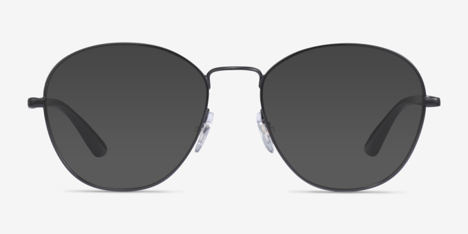 Ray-Ban RB6470 Black MetalEyeglass Frames from EyeBuyDirect, with Tinted Lenses