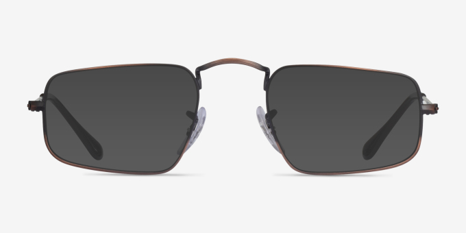 Ray-Ban RB3957V Julie Antique Copper MetalEyeglass Frames from EyeBuyDirect, with Tinted Lenses