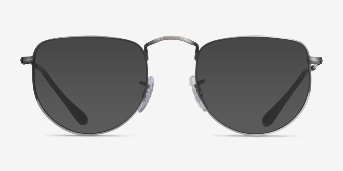 Ray-Ban RB3958V Elon Matte Antique Gunmetal MetalEyeglass Frames from EyeBuyDirect, with Tinted Lenses