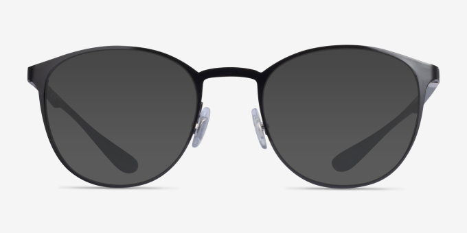 Ray-Ban RB6355 Black MetalEyeglass Frames from EyeBuyDirect, with Tinted Lenses