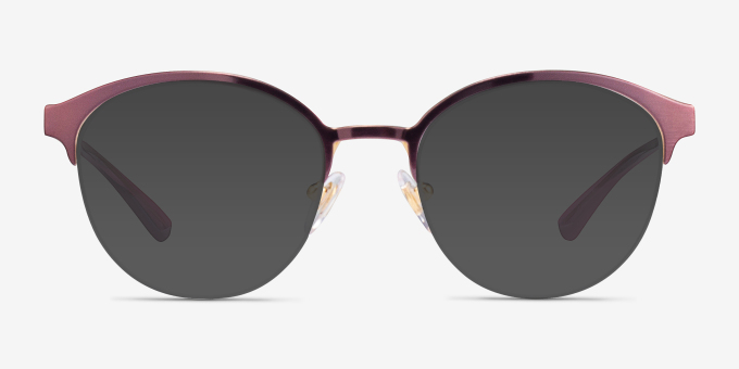Vogue Eyewear VO4176 Brushed Purple MetalEyeglass Frames from EyeBuyDirect, with Tinted Lenses