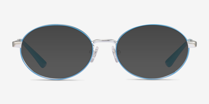 Vogue Eyewear VO4190 Azure Silver MetalEyeglass Frames from EyeBuyDirect, with Tinted Lenses