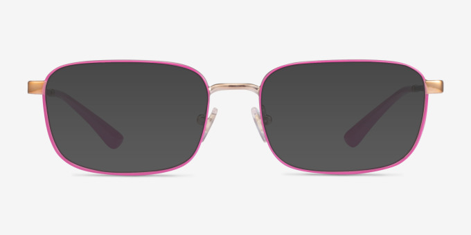 Vogue Eyewear VO4191 Fuxia Rose Gold MetalEyeglass Frames from EyeBuyDirect, with Tinted Lenses
