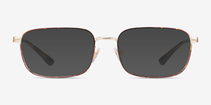 Vogue Eyewear VO4191 Tortoise Pale Gold MetalEyeglass Frames from EyeBuyDirect, with Tinted Lenses