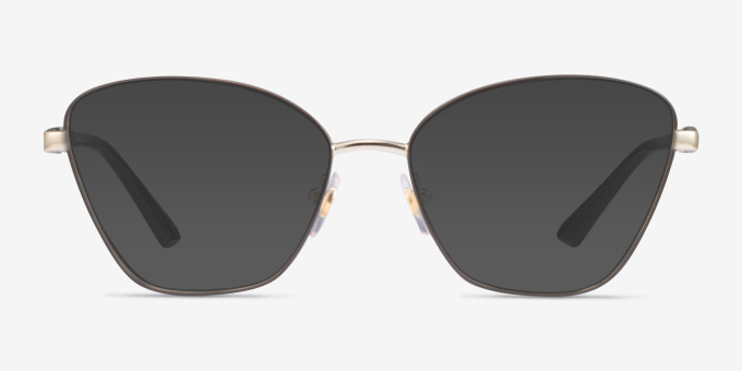 Vogue Eyewear VO4195 Brown Pale Gold MetalEyeglass Frames from EyeBuyDirect, with Tinted Lenses