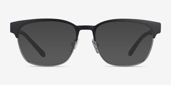 ARNETTE Waterly Matte Black MetalEyeglass Frames from EyeBuyDirect, with Tinted Lenses