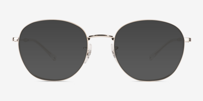 Ray-Ban RB6509 Silver MetalEyeglass Frames from EyeBuyDirect, with Tinted Lenses