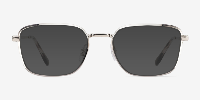 Ray-Ban RB6511 Silver MetalEyeglass Frames from EyeBuyDirect, with Tinted Lenses