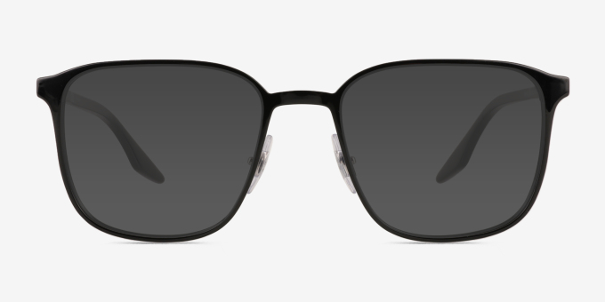 Ray-Ban RB6512 Black MetalEyeglass Frames from EyeBuyDirect, with Tinted Lenses