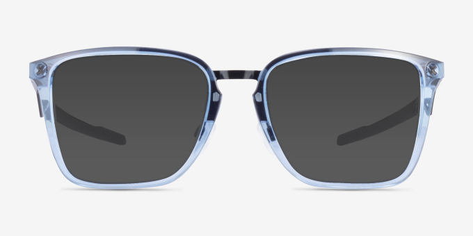 Oakley Cognitive Transparent Blue TitaniumMontures de lunettes de vue d'EyeBuyDirect, Avec des Verres Teintés