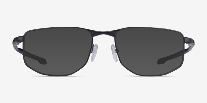 Oakley Addams Satin Black MetalEyeglass Frames from EyeBuyDirect, with Tinted Lenses