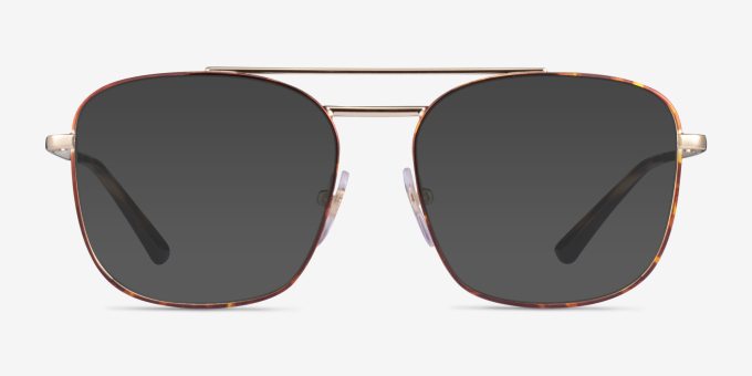 Vogue Eyewear VO4140M Tortoise Gold MetalEyeglass Frames from EyeBuyDirect, with Tinted Lenses